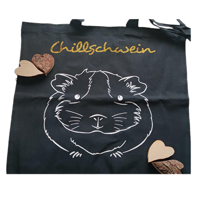 Baumwolltragetasche mit Meerschweinchen
